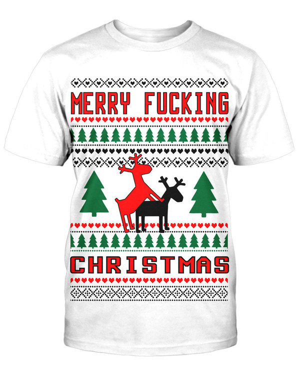 T-Shirt Merry  F Christmas